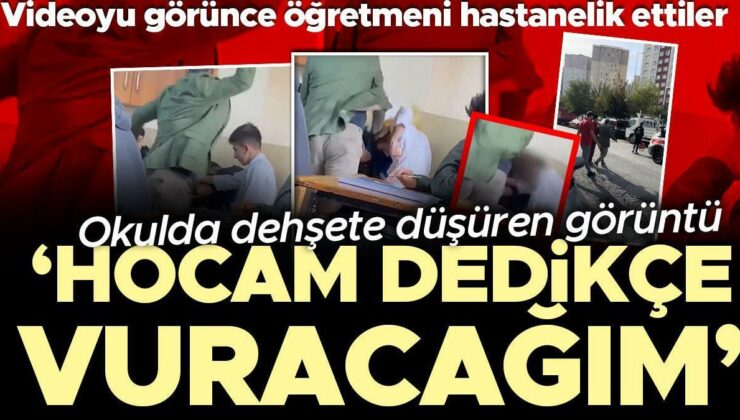 Beylükdüzü’nde ilk önce öğrencisini dövdü sonra saldırıya uğradı