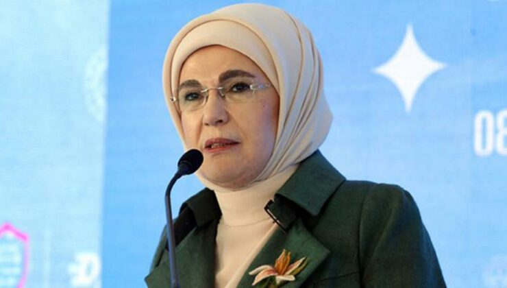 Emine Erdoğan’dan Gazze mesajı: Umudumuz bir an önce bölgede barışın tesis edilmesi