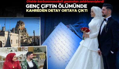 Kapadokya’da balayı için gittikleri otelde karbonmonoksit gazından zehirlenmişlerdi! Akbaş çiftinin ölümünde kahreden detay