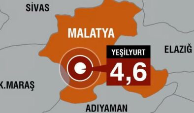 Son dakika… Malatya Yeşilyurt’ta 4.6 büyüklüğünde deprem! Prof. Dr. Ersoy: Tipik bir artçı değil