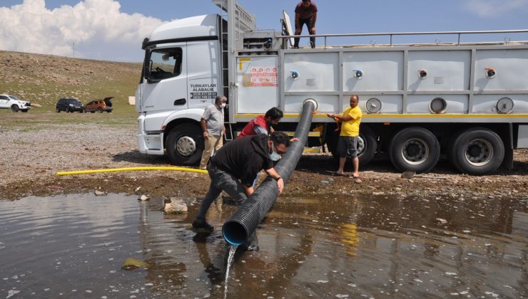 Kars’ta göl ve göletlere 1 milyon 680 bin yavru sazan bırakıldı Kaynak: Kars’ta göl ve göletlere 1 milyon 680 bin yavru sazan bırakıldı