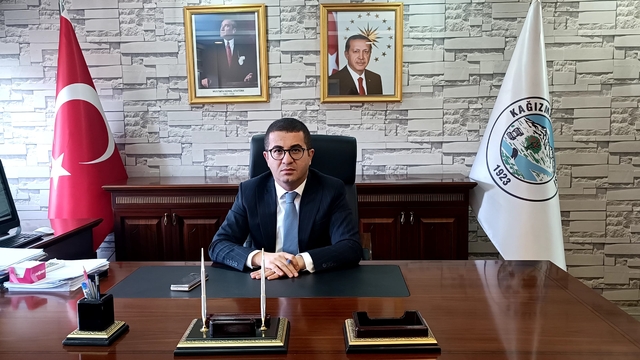 Kağızman Belediye Başkan Vekili olan Kaymakam Daştan görevine başladı